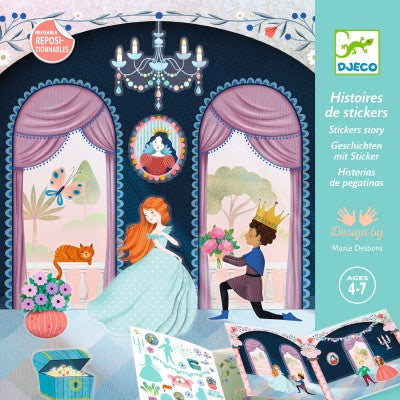 Life In The Castle Sticker Scenes