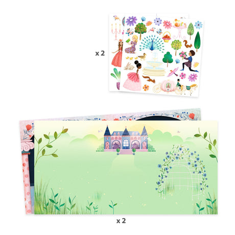 Life In The Castle Sticker Scenes