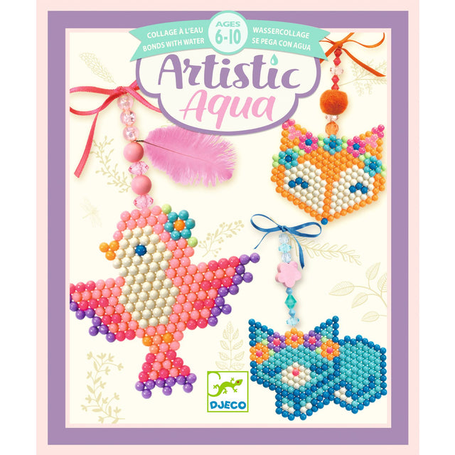 Country Charm Artistic Aqua Beads