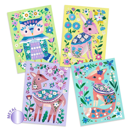 Pretty Woodland Foil Pictures