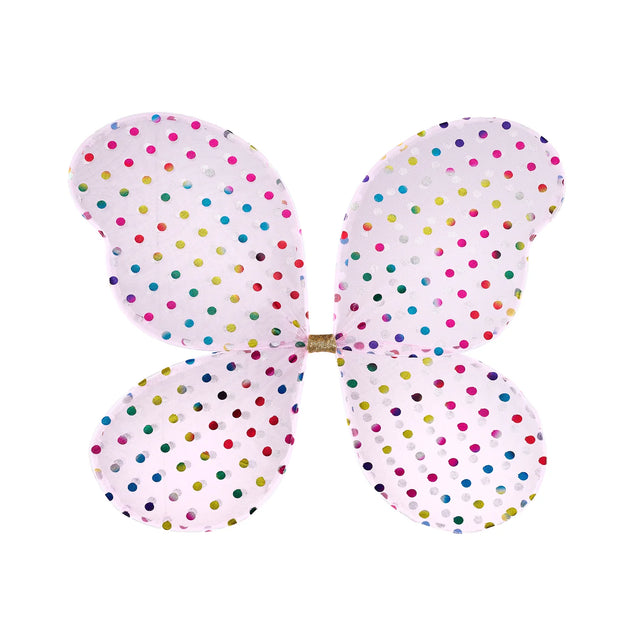 Rainbow Spotty Fairy Wings
