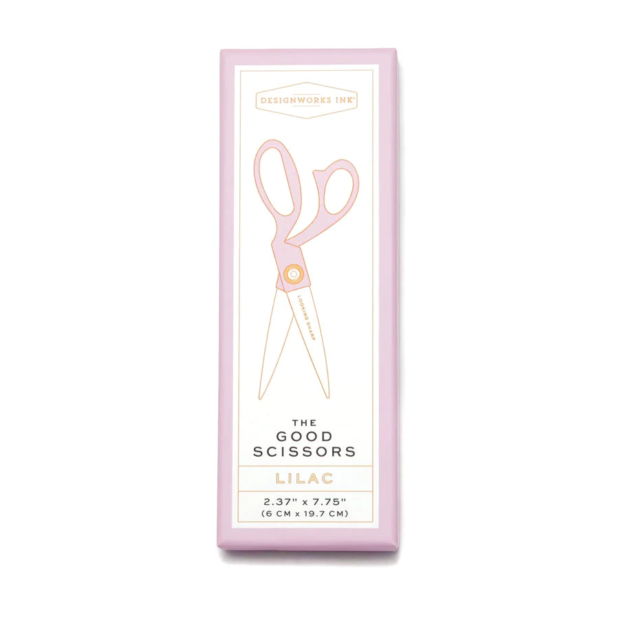 Lilac & Gold Scissors