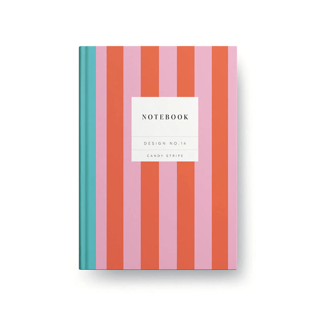 Candy Stripe A5 Notebook