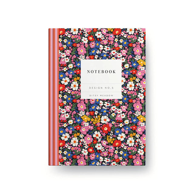 Ditsy Field Hardback Notebook