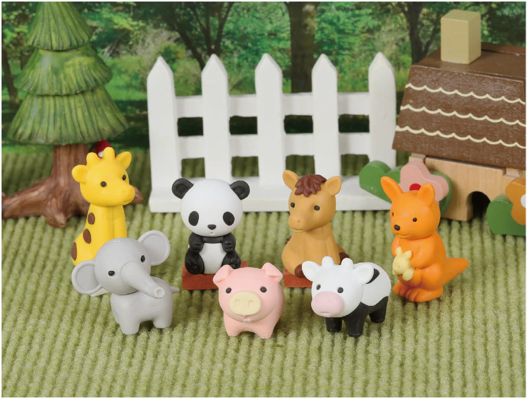 Animal Puzzle Erasers