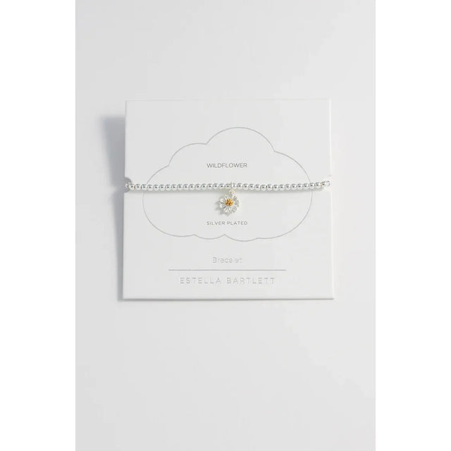 Sienna Wildflower Silver Plated Bracelet