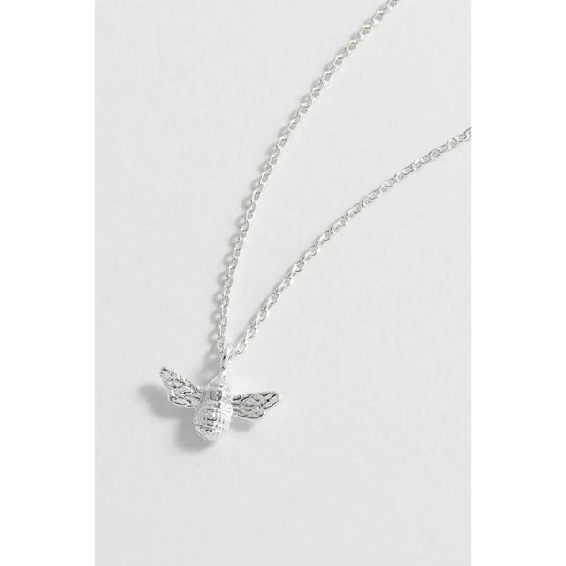 Bee Silver Plated Necklace