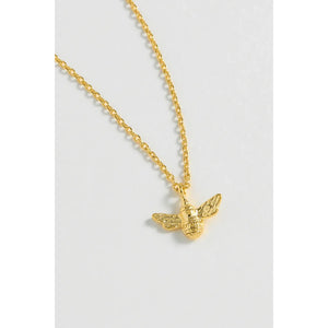 Bee Gold Plated Necklace