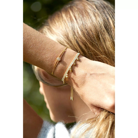 Woven Star Charm Bracelet