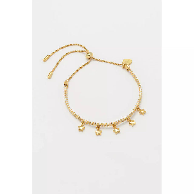 Woven Star Charm Bracelet