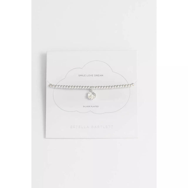 Silver Buttercup Pearl Bracelet