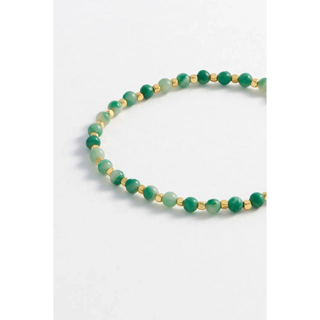 Green Quartz Gemstone Amelia Bracelet