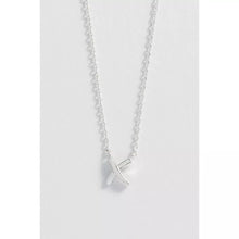 Load image into Gallery viewer, Silver Plated Kiss Necklace