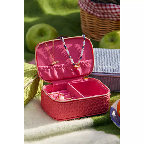 Bright Pink Mini Jewellery Box