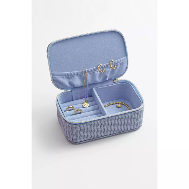 Pale Blue Mini Jewellery Box