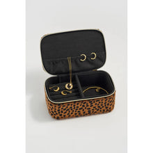 Load image into Gallery viewer, Dark Cheetah Textured Jewellery Box