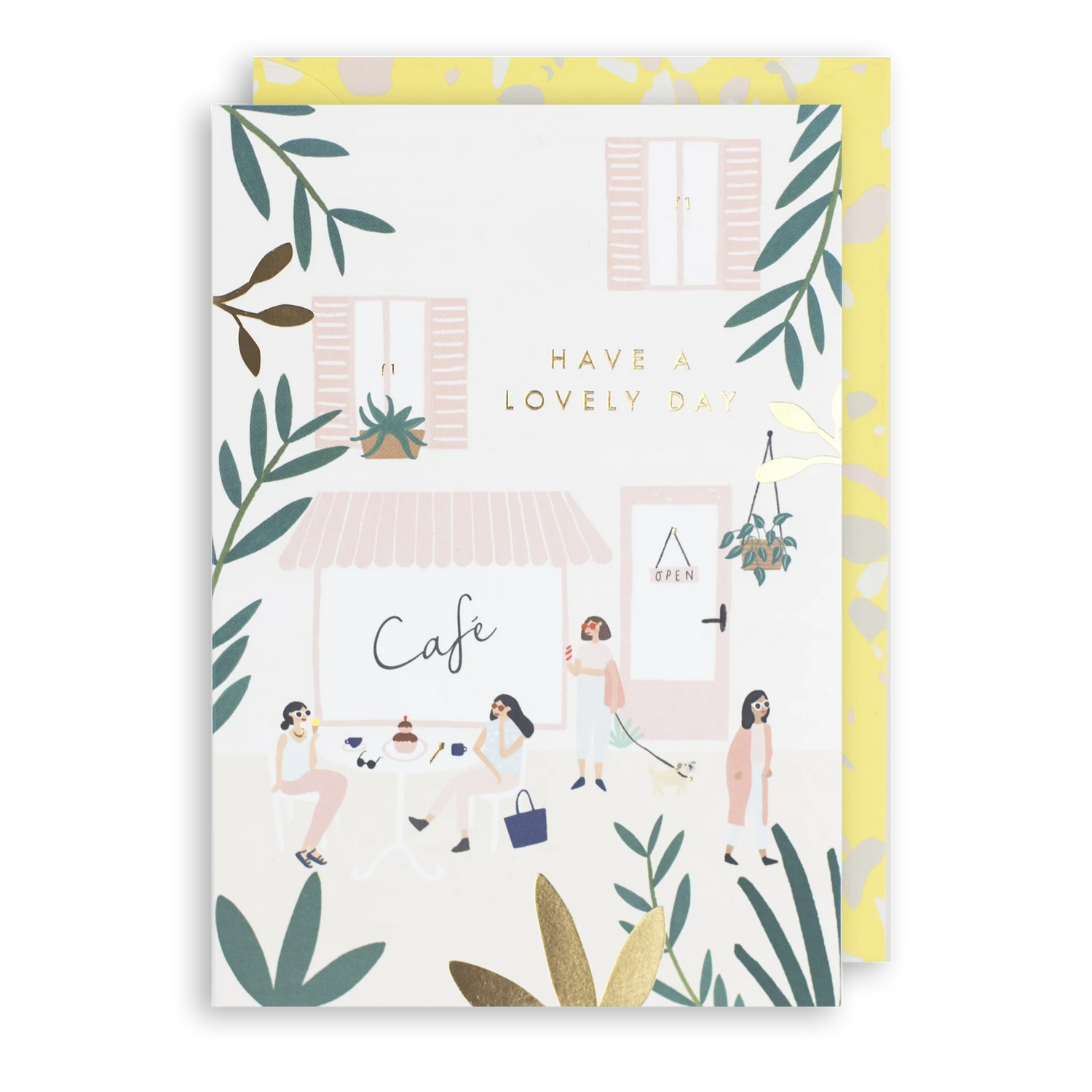 Lovely Day Cafe Card