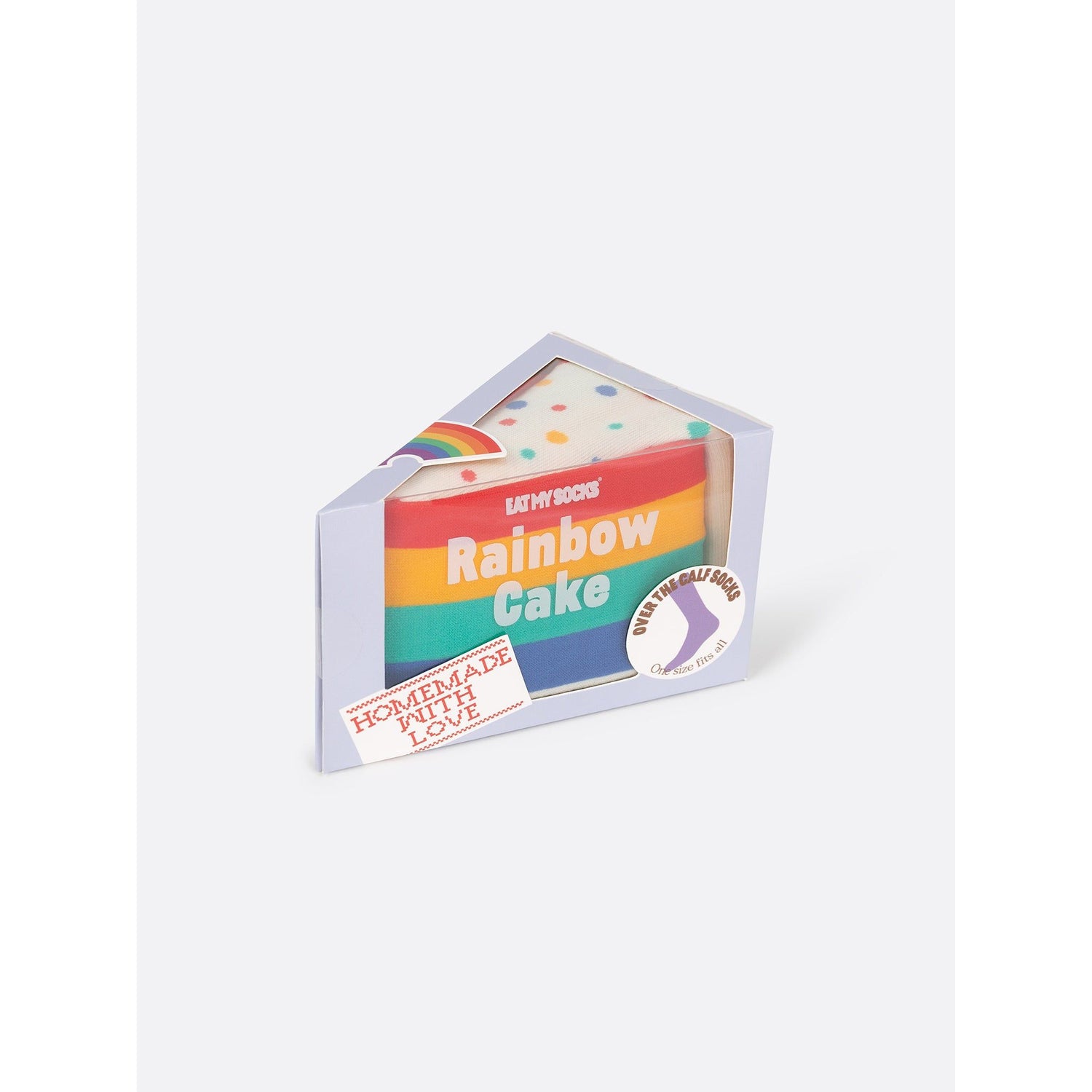 Rainbow Cake Socks