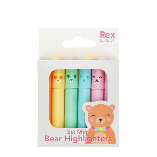 Bears Mini Highlighter Set