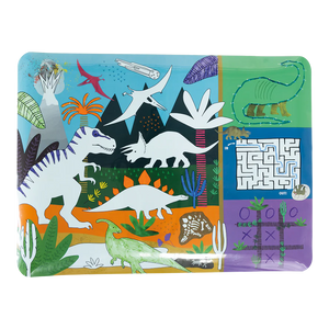 Dinosaur Colour & Games Activity Mat