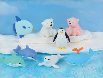 Marine Animal Puzzle Erasers