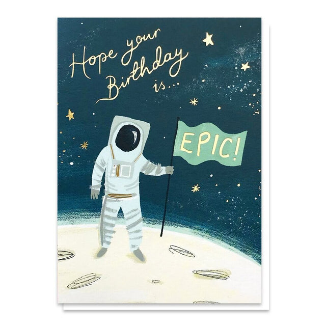 Epic Astronaut Birthday Card