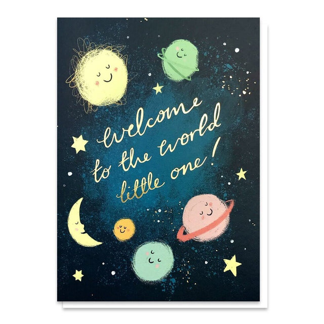 Welcome Little One Space Card