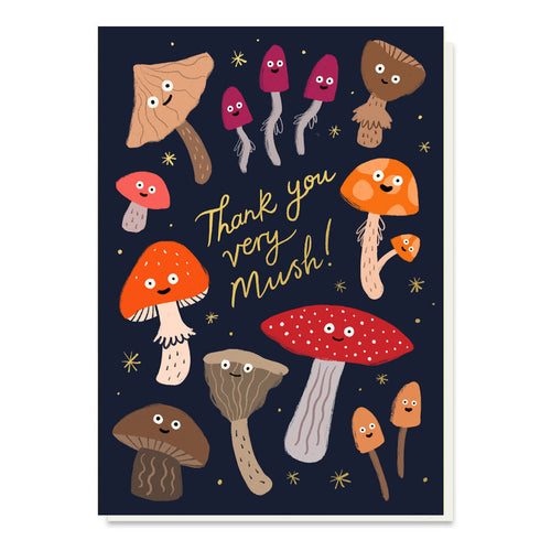 Thank You Mushroom Card