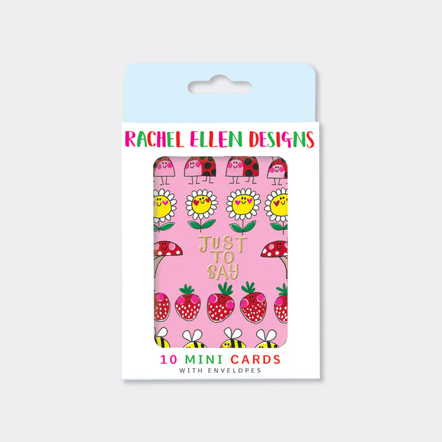 Ladybird Just To Say Pack Of Notecards
