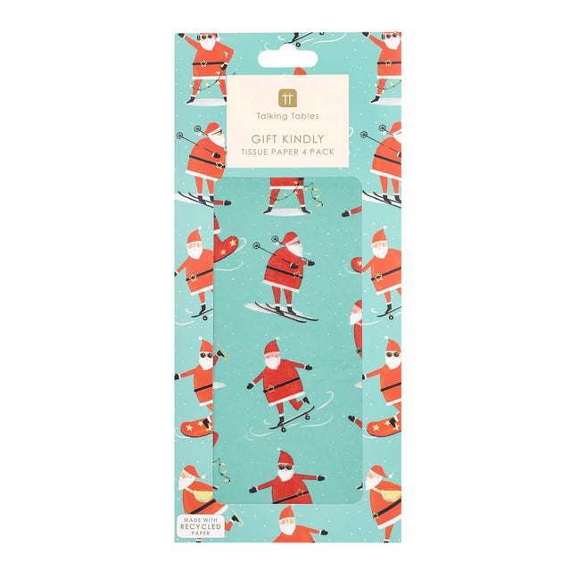 Santa Christmas Tissue Paper