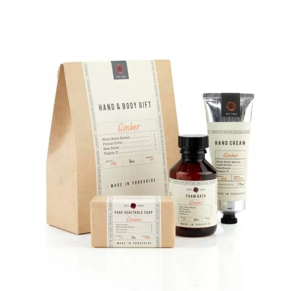 Amber Hand & Body Gift Set