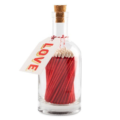 Red Love Bottled Matches