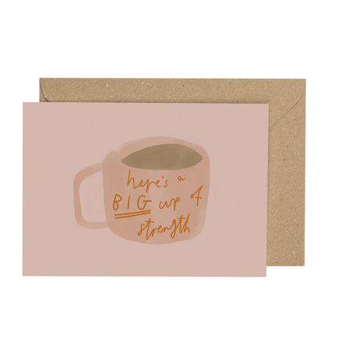 Big Cup of Strength Card