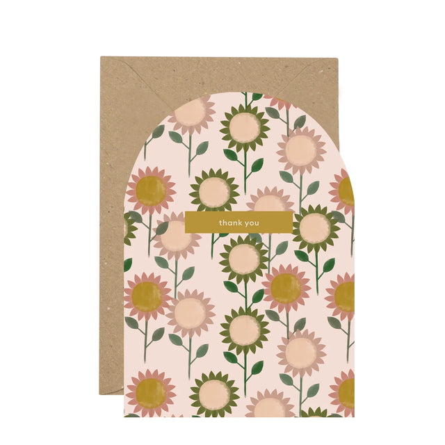 Floral Thank You Cards 8 Pack