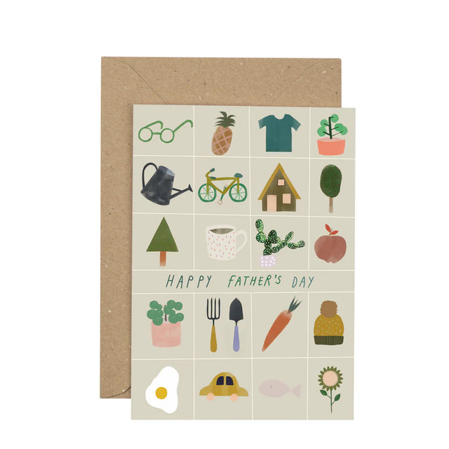 Father's Day Grid Card