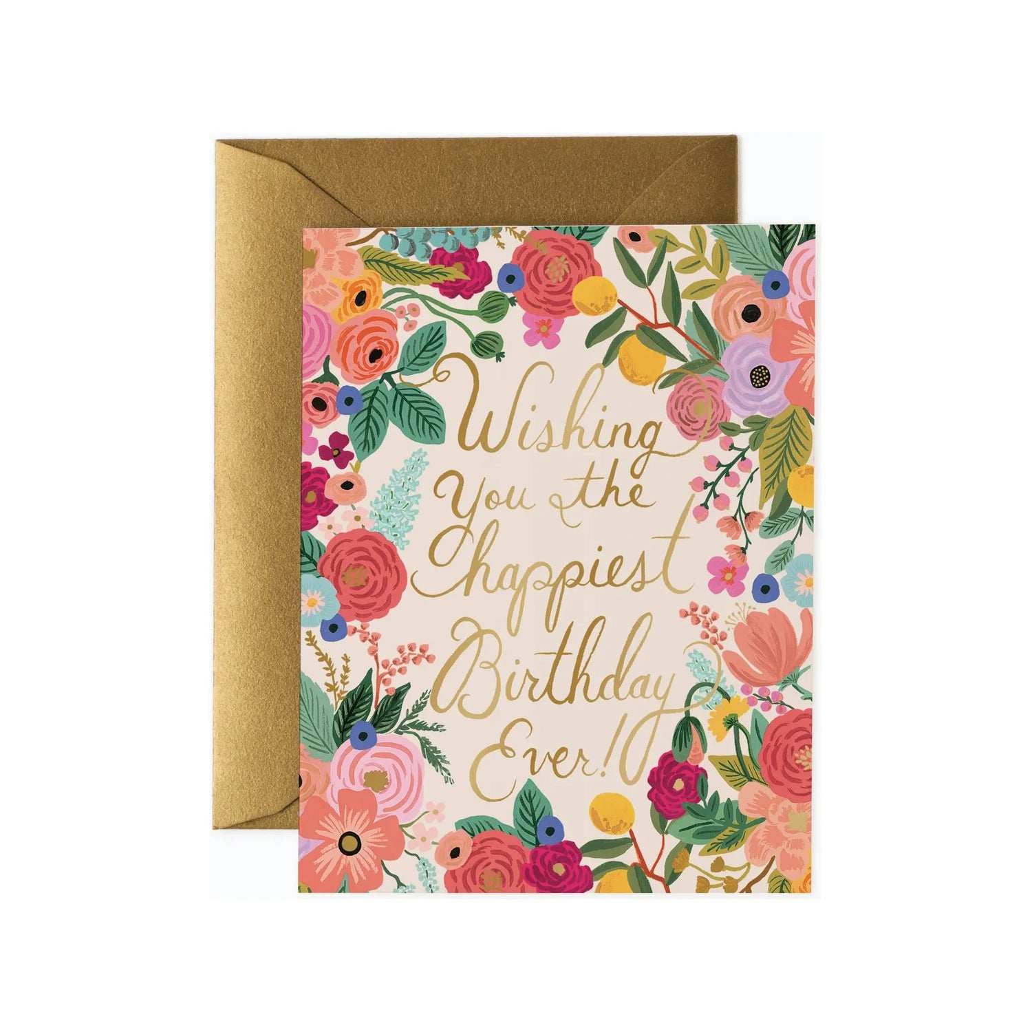 Garden Party Birthday Card