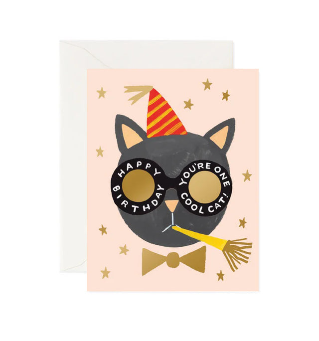 Birthday Cat Card