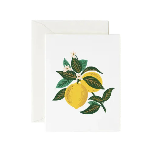 Lemon Blossom Card