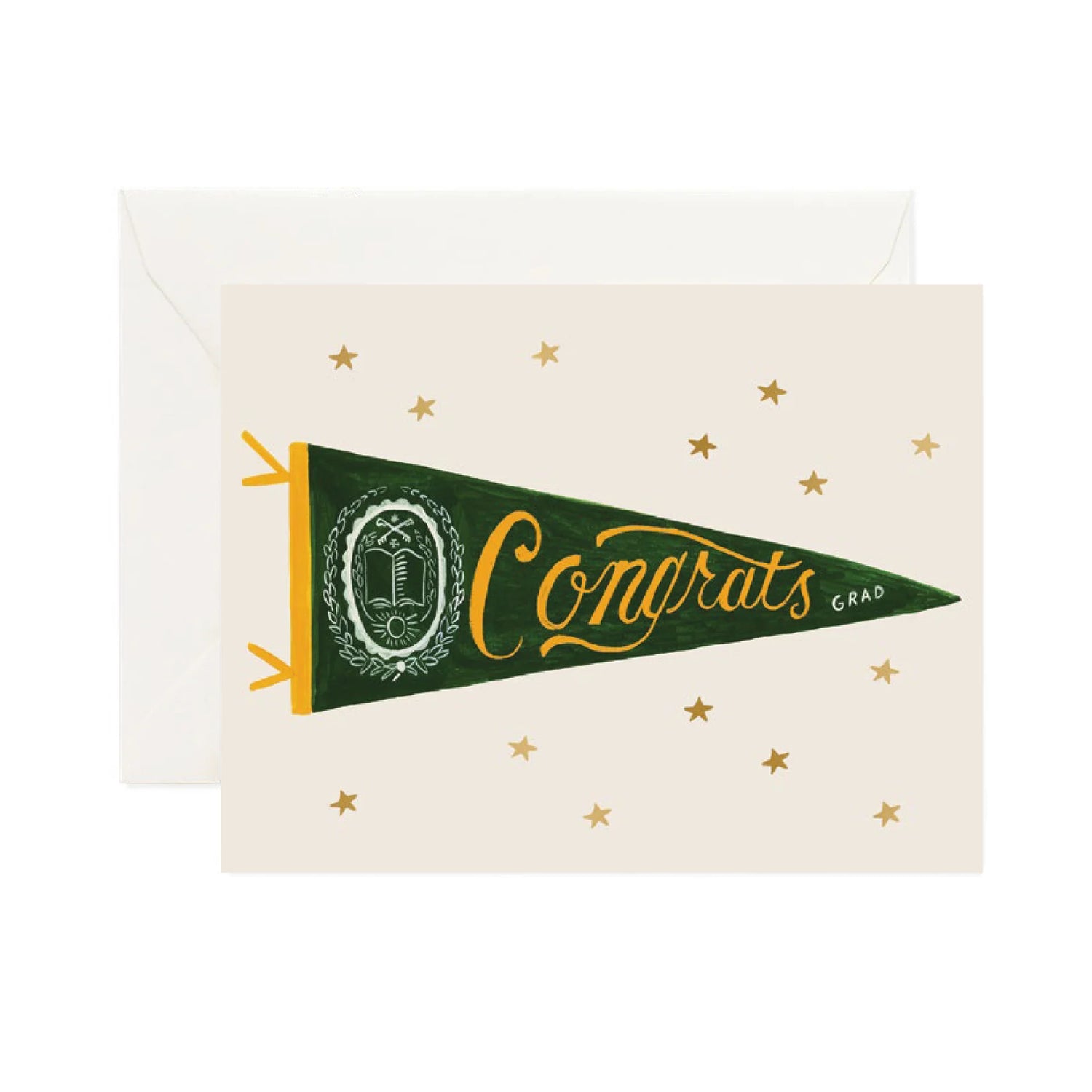 Congrats Flag Card