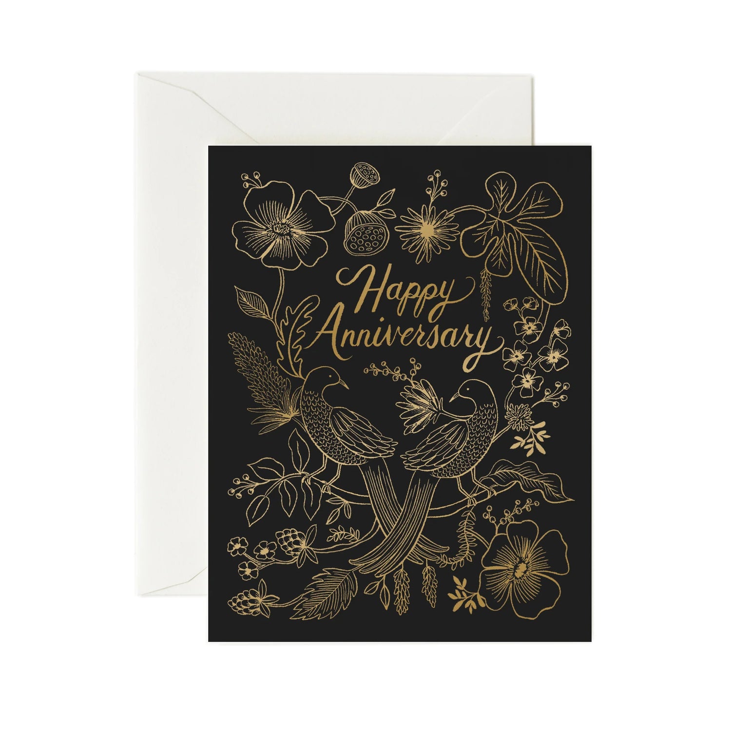 Anniversary Love Birds Card
