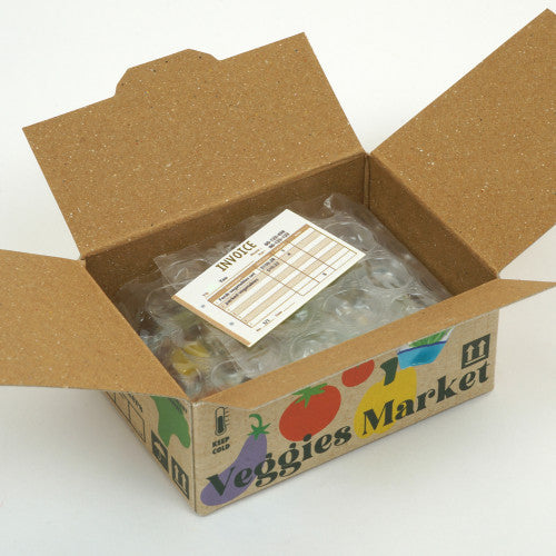 Vegetable Market Boxed Stickers
