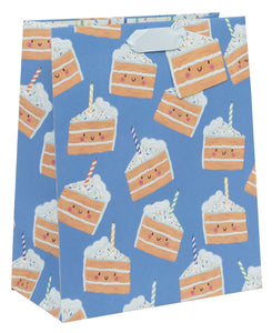 Large Blue Cakey Gift Bag