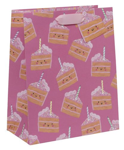 Large Pink Cakey Gift Bag