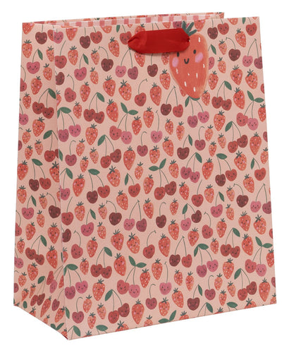 Large Cherry Strawbs Gift Bag