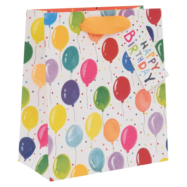 Medium Birthday Balloons Gift Bag