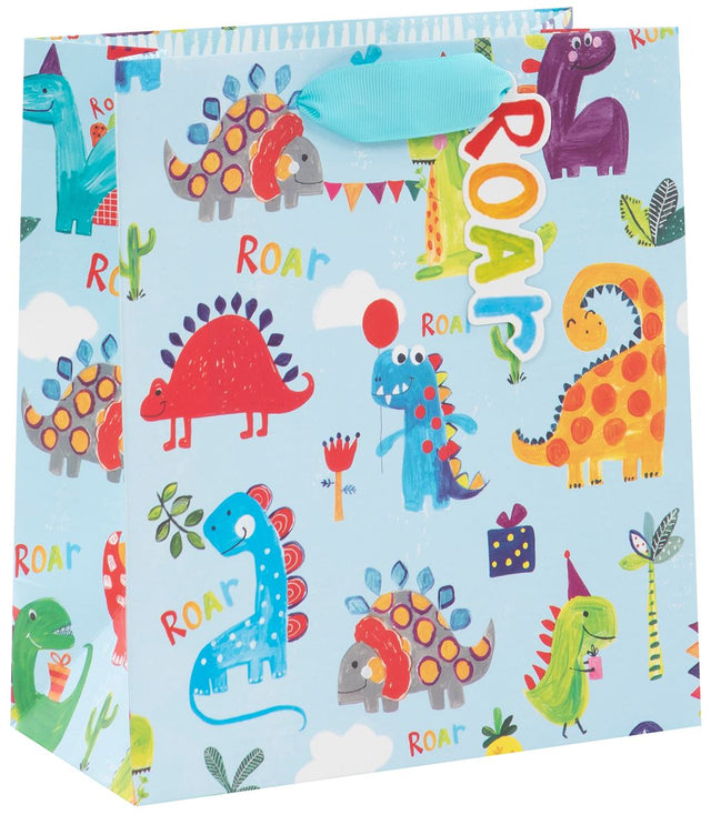 Medium Dinosaur Roar Gift Bag