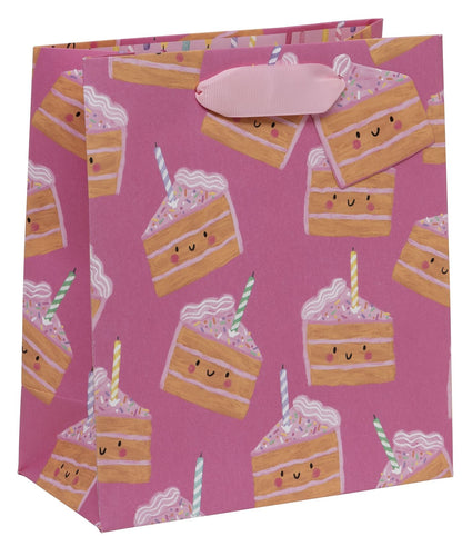 Medium Pink Cakey Gift Bag