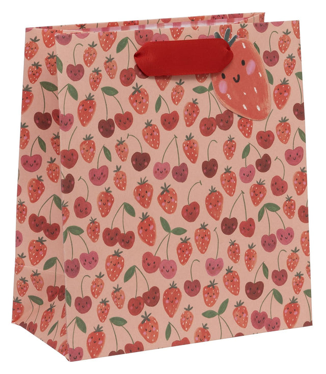 Medium Cherry Strawbs Gift Bag