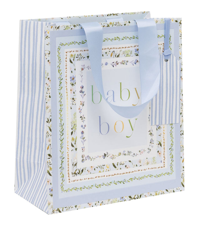 Medium Baby Boy Bloom Gift Bag