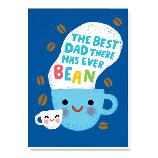 Best Dad There's Ever Bean Card